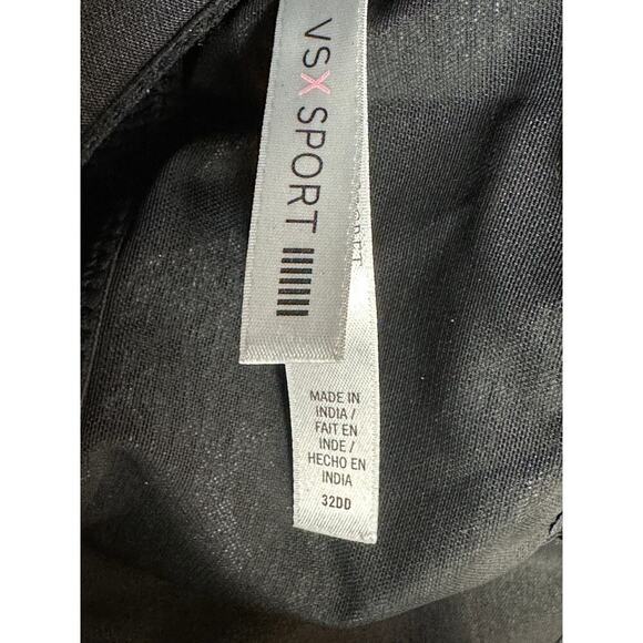 Victoria Secret VSX Htr Grey Raceback Sports Bras Women's Size 32DD - Picture 5 of 7